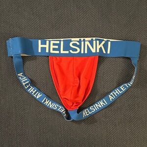 Helsinki | Athletic Red Jockstrap | Large | EUC